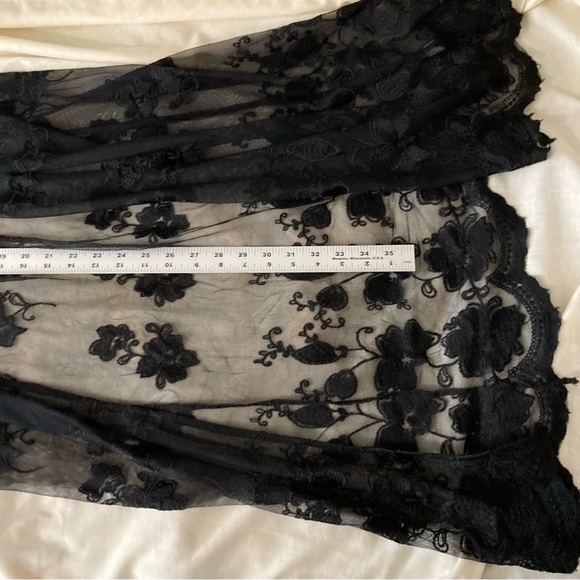 Onetheland Womens sz S Boho romantic feminine dark fairy goth Whimsigoth pinoire - Picture 8 of 9